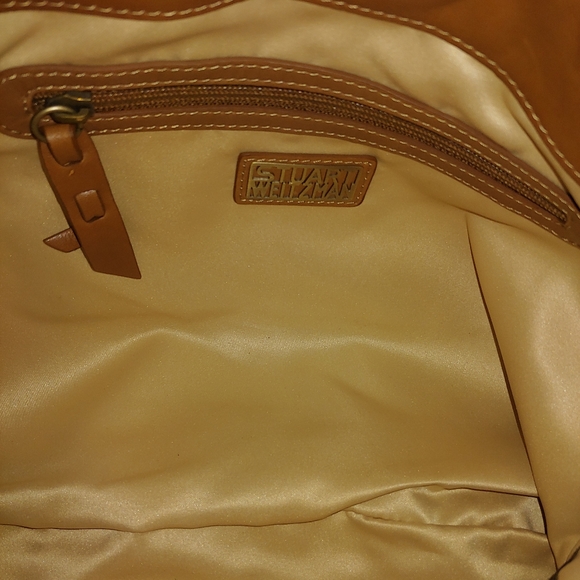 Stuart Weitzman Brown Leather Bag - Picture 5 of 8